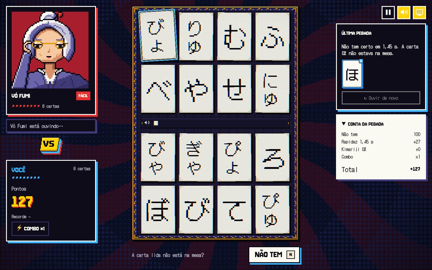 A Kyogi Karuta round in Fluentei
